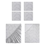 Tahari Home - Sheets, Soft Bedding Set With Matching Full, Floral White/grey. Fixed Price $40.52.