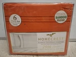 Homecrest Egyptian Comfort 2500 Series 6PC Sheet SET,KING,100% Bamboo Viscose. Fixed Price $39.99.