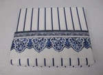 New Ralph Lauren Palm Harbor 450TC White Blue Striped Flat Sheet - King. Fixed Price $369.99.