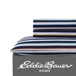 Eddie Bauer Microfiber Sheet Sets (stripes Game-navy White Blue). Fixed Price $29.99.