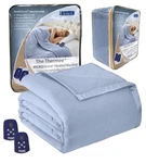 Thermee Micro Flannel Blanket Queen Size Heated With 10 Settings, Pro. Fixed Price $185.00.