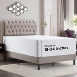 Empyrean White Extra Deep Pocket Fitted Sheet Queen, Hotel Luxury. Fixed Price $24.09.