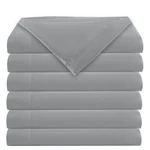 Bulk Twin Flat Sheets Only 6 Pack Quick Sort Top Bed Color-coded Label .... Fixed Price $54.28.