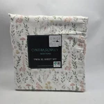Cynthia Rowley Twin Xl Sheet Set Mushrooms Floral Flowers 3 Piece. Fixed Price $42.95.