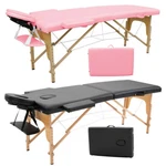 2-FOLDING Massage Portable Facial Spa Bed Tattoo Salon Beauty Health 84". Fixed Price $85.99.