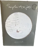Sophie Allport - Snowy Cottage 200TC 100% Cotton Percale Full Sheet Set New. Fixed Price $65.00.