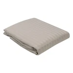 Surefit Premier 100% Cotton Sateen Striped Sheet Set In Grey, Full Size. Fixed Price $24.99.