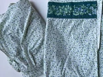 Rare! Laura Ashley Green *twin Flat & Fitted Sheet Bramble Berry Vintage Floral. Fixed Price $39.95.