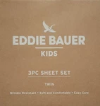 Eddie Bauer Kids 3 Piece Twin Sheet Set Nwt Pink And White Stripe New. Fixed Price $26.00.