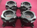 Walker Evans Racing Wheels Black Custom Center Caps Set Of 4 # WKR-9705SB. Fixed Price $229.95.