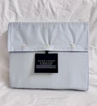 Ralph Lauren 624 Tc Rl Organic Sateen Blue Cal. King Fitted Sheet $200 Nip. Fixed Price $126.65.
