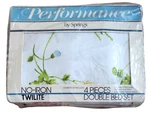 New Springs Performance Twilite 4PC Full Size Bed Sheets Floral Summer Breeze. Fixed Price $39.99.