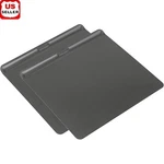 Set Of 2 Nonstick Cookie Baking Sheets Insulated Even Heating Dishwasher Safe Us. Fixed Price $62.22.