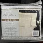 Charisma 2 Piece Sheet Set - Cal King Tweed Linen 1130003 Missing Pillowcase. Fixed Price $24.99.