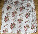 Vintage Ralph Lauren Emily Anne Ecru King Fitted Bed Sheet Floral Roses Usa!. Fixed Price $74.98.