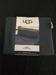 #= Ugg Laurel Full Sheet Set 100% Tencel Lyocell Washable Soft Navy New. Fixed Price $58.49.