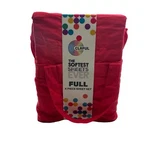 Clrful Full 4 Piece Set Red 100% Microfiber New Bedsheet Bedding. Fixed Price $28.97.