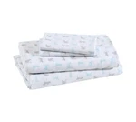 Beatrice Home Fashions Printed Microfiber Sheet Set Soft Comfortable Easy Care. Fixed Price $36.78.