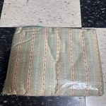 Ralph Lauren 450 Tc Coco Palm Blue Striped Floral Flat Sheet Irregular King. Fixed Price $199.99.