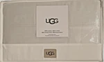 Nwt Ugg Iona Queen Sheet Ensemble Grand Lit Set In Stone 100% Cotton. Fixed Price $99.99.