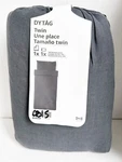 Ikea Dytag Twin Duvet Cover And Pillowcase, Gray 805.187.96 - New. Fixed Price $99.99.