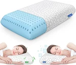 Memory Foam Pillows For Sleeping, Bed With Standard Size, Grey. Fixed Price $38.52.
