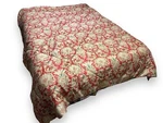 Ralph Lauren Home Jardiniere Red Floral Damask Queen Comforter Usa Made. Fixed Price $129.95.