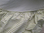 Ralph Lauren Green Stripe Queen Fitted Sheet 100% Cotton Deep Pockets-newer. Fixed Price $99.99.
