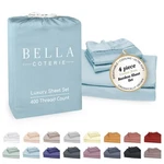 Sleep Cooler All Night - Bamboo Viscose Cal King Sheet Set 18 Deep Pocket. Fixed Price $209.99.
