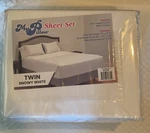 Design Solid Easy Care Sheet Set, Twin - White. Fixed Price $30.00.
