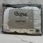 Bare Home Twin Xl Set Ultra Soft, White Microfiber Deep Pockets. Fixed Price $17.99.