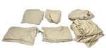 Bedsure Piece Sheet Set Bedding Light Brown Colored Fits 55" X 69" Mattress. Fixed Price $29.99.