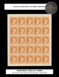 Replica Of Sheet 1854 Philippines First Issue Queen Isabella Ii. Fixed Price $39.99.