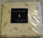 Vtg Ralph Lauren Tracy Floral Rose Fitted King Sheet Maidstone Beach Nos Shabby. Fixed Price $119.95.