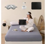 New Premium Grounding Fitted Sheet -25% Silver Infuse Fiber + Cotton -gray/queen. Fixed Price $64.99.
