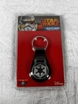 Disney Star Wars Galactic Empire Imperial Insignia Key Ring Sealed. Fixed Price $13.95.