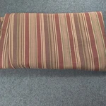 Vtg Lauren Ralph Queen Flat Sheet Northern Cape Terra Cotta Stripe. Fixed Price $69.99.