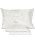 Closeout! Art Of The Weave Jacobean Floral 1000 Thread Count Cotton Sateen Ble 2. Fixed Price $89.99.