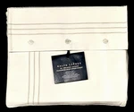 $215 Nwt Ralph Lauren Home Queen Flat Sheet 624 Thread Count Embroidery Platinum. Fixed Price $124.19.