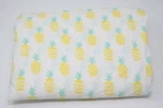 Pointehaven Full Bed Sheet Set White Yellow Pineapples 100% Cotton Pakistan. Fixed Price $35.10.