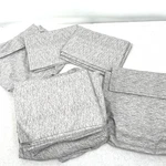 South Point Home Fashions Twin/twin Xl 6 Piece Sheet Set Gray Soft Dorm College. Fixed Price $18.99.