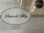 Peacock Alley 300TC 100% Cotton Sateen Queen Sheets- Ivory Made In Portugal. Fixed Price $225.95.