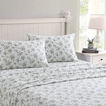 Laura Ashley Home Flannel Collection Sheet Set 100% Cotton, Ultra-soft. Fixed Price $41.09.