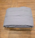 Jennifer Adam's King Flat Sheet Grey. Fixed Price $19.99.