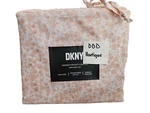 Nip! Dkny Wrinkle Resistant 4 Pc King Sheet Set Pale Pink Color Floral Oeko-tex. Fixed Price $72.98.