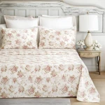 Dada Bedding Hint Of Mint Dainty Cottage Floral Roses Cotton Flat Sheet Only W/. Fixed Price $41.99.