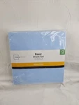 Mainstays Microfiber 4 Pc Sheet Set Queen Light Blue. Fixed Price $19.99.