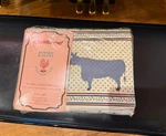 Fieldcrest Luxury Full Sheet Set Percale Animal Howard Kaplans Vintage New. Fixed Price $49.99.