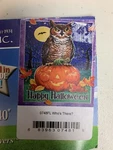 Custom Decor Happy Halloween Large House Flag 28X40 Brand New Garden. Fixed Price $19.99.