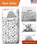 Kids Sheet Set Twin Star Wars Bedding Microfiber Fitted Flat Pillowcase. Fixed Price $59.22.